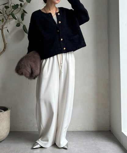 圈圈紗針織夾克