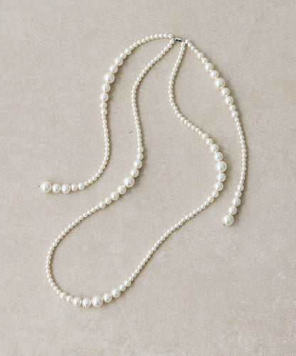 漸變珍珠磁性項鍊