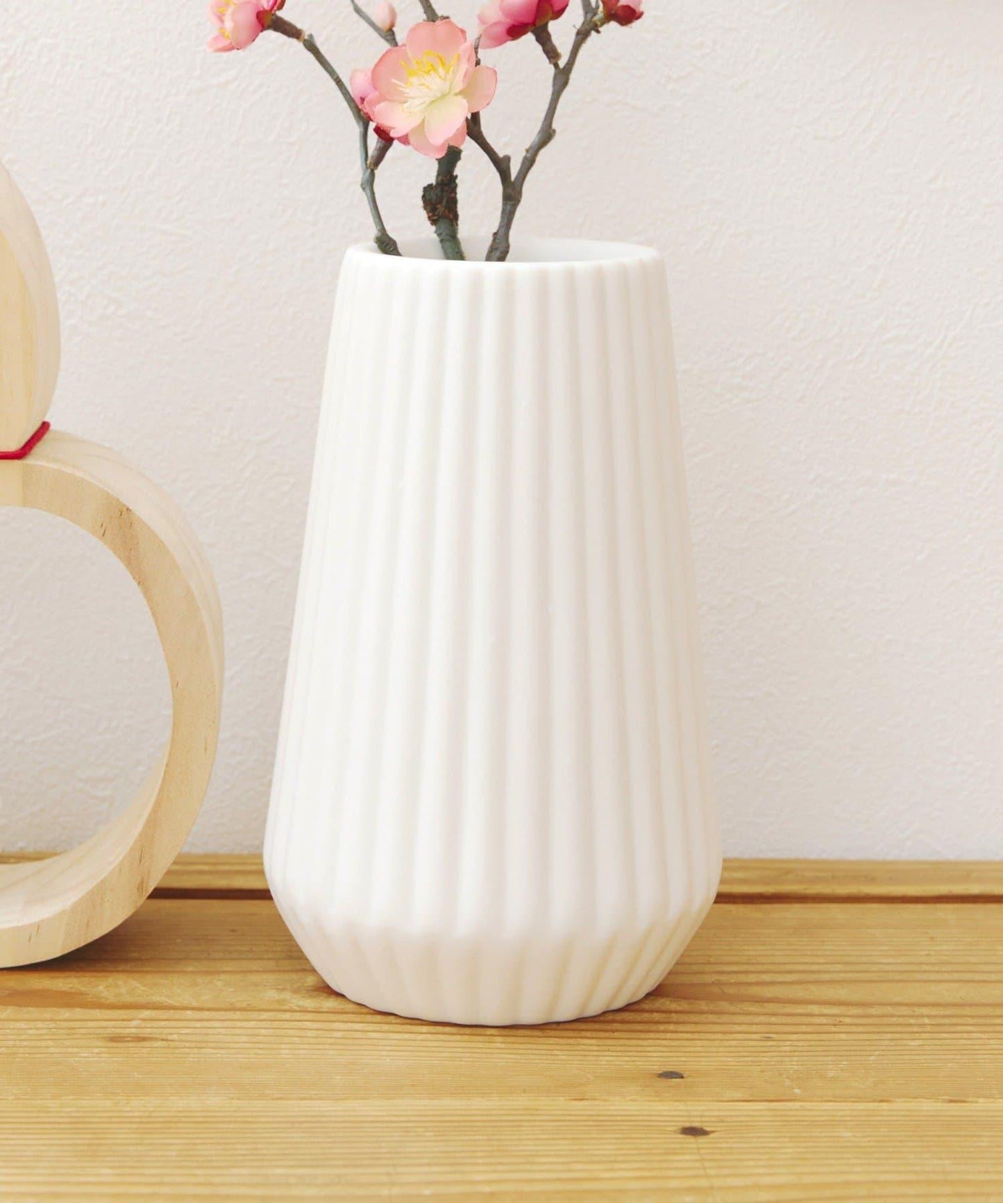 條紋花瓶/新年裝飾