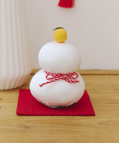 ちりめんの鏡餅/正月のお飾り