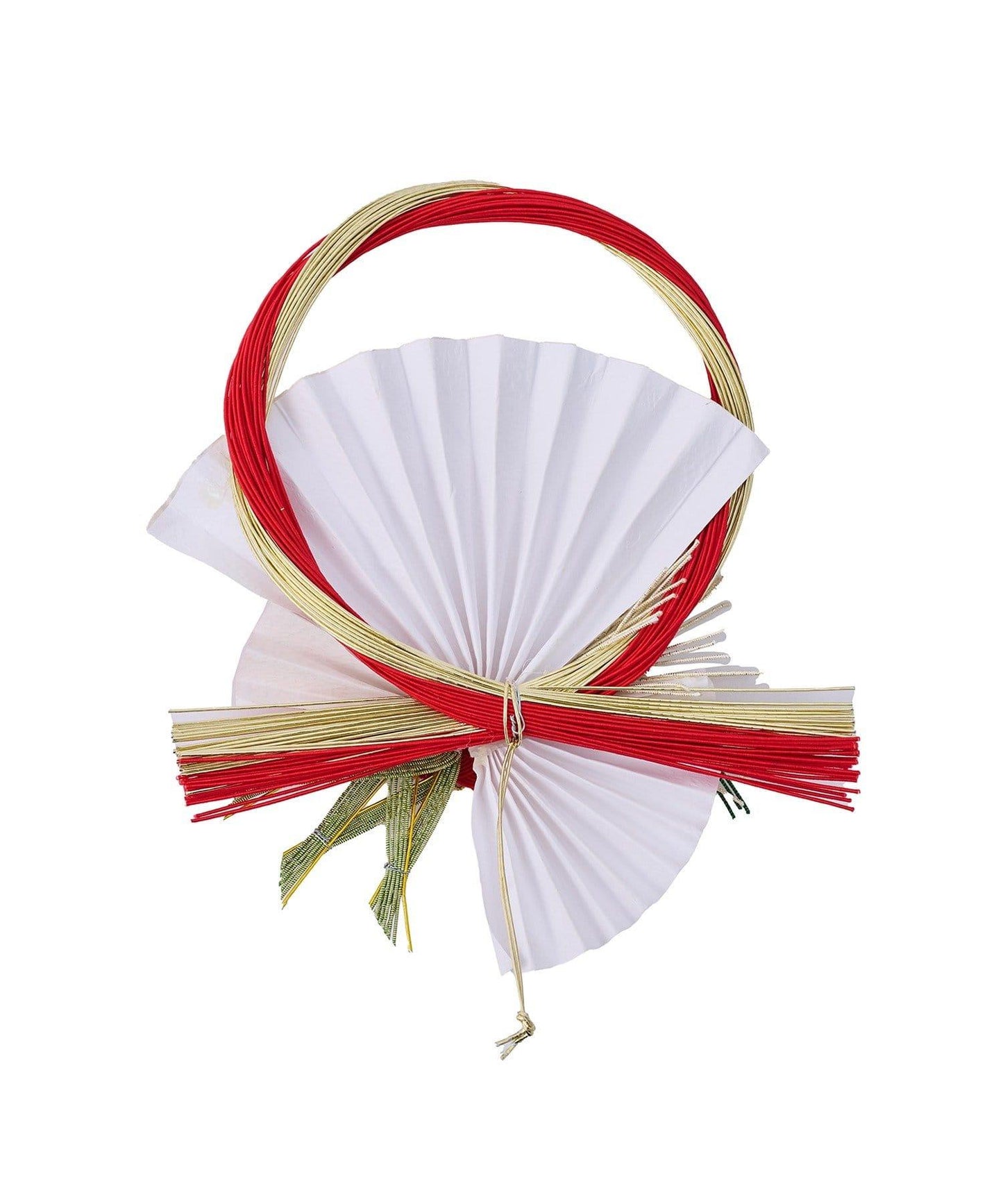 扇の水引しめ縄/正月のお飾り
