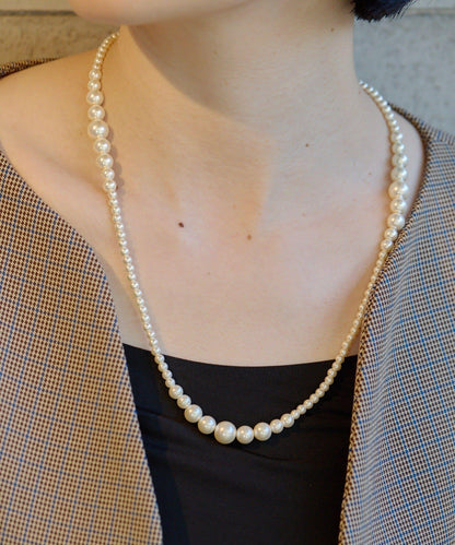 漸變珍珠磁性項鍊