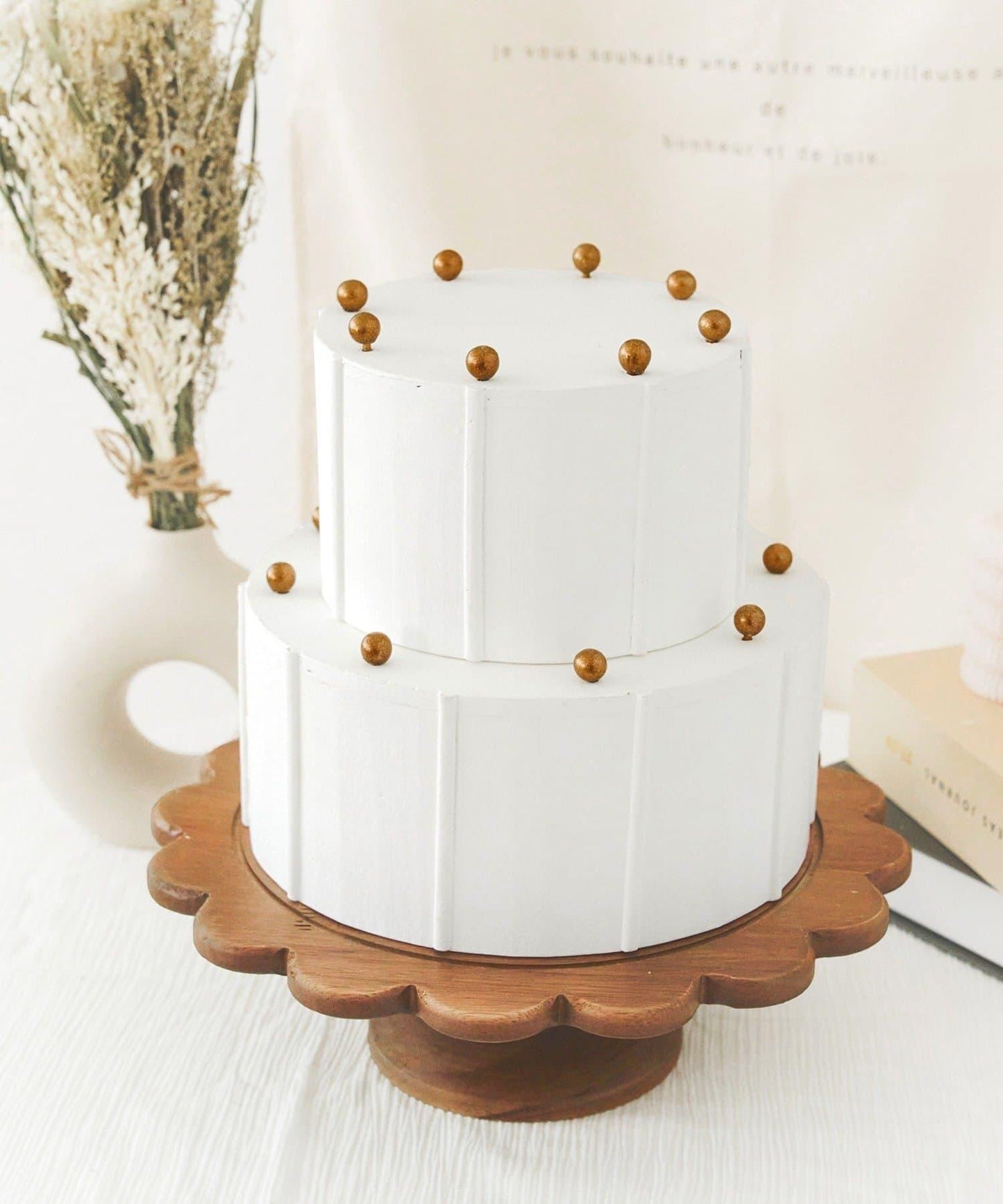 《WEB限定再入荷》ケーキオブジェ:22cm/anniversary