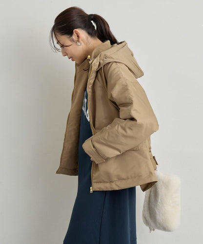 大人休閒風尼龍中棉連帽MA-1夾克