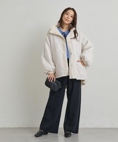 可多種搭配穿著的可雙面穿立領羽絨外套