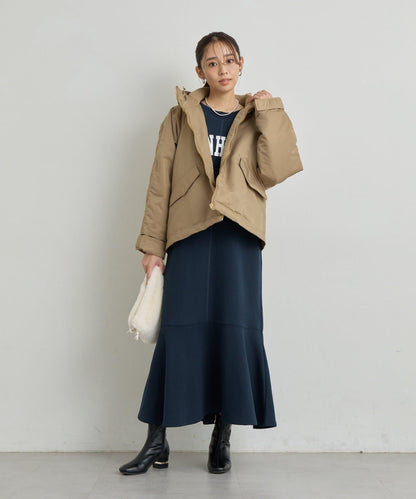 大人休閒風尼龍中棉連帽MA-1夾克