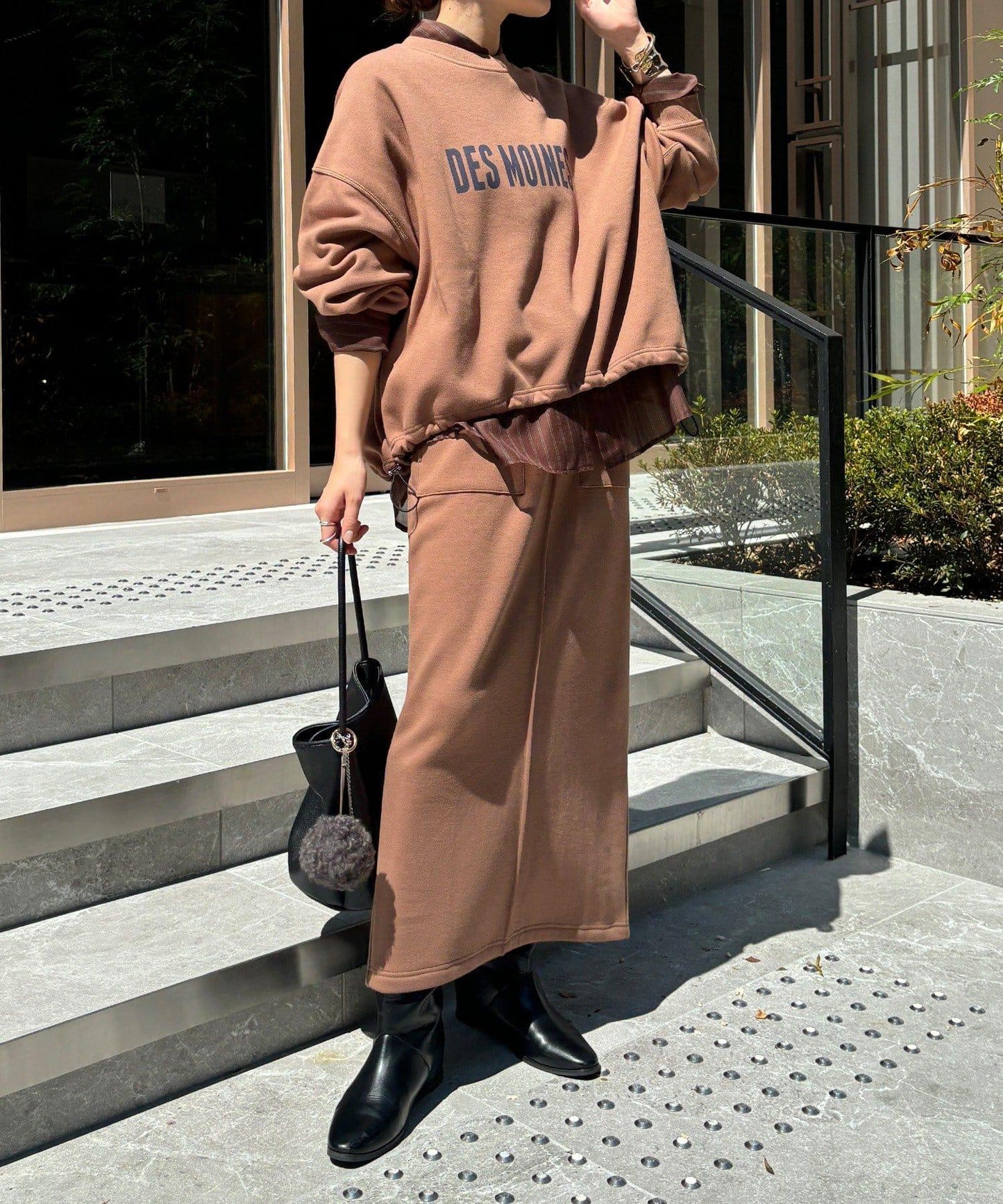 BOMBER HEAT前後兩穿Logo上衣