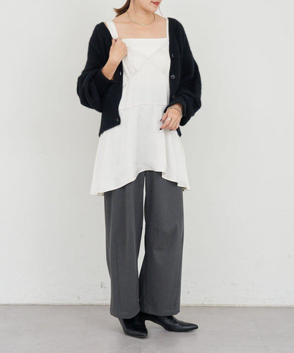 不規則下襬吊帶背心