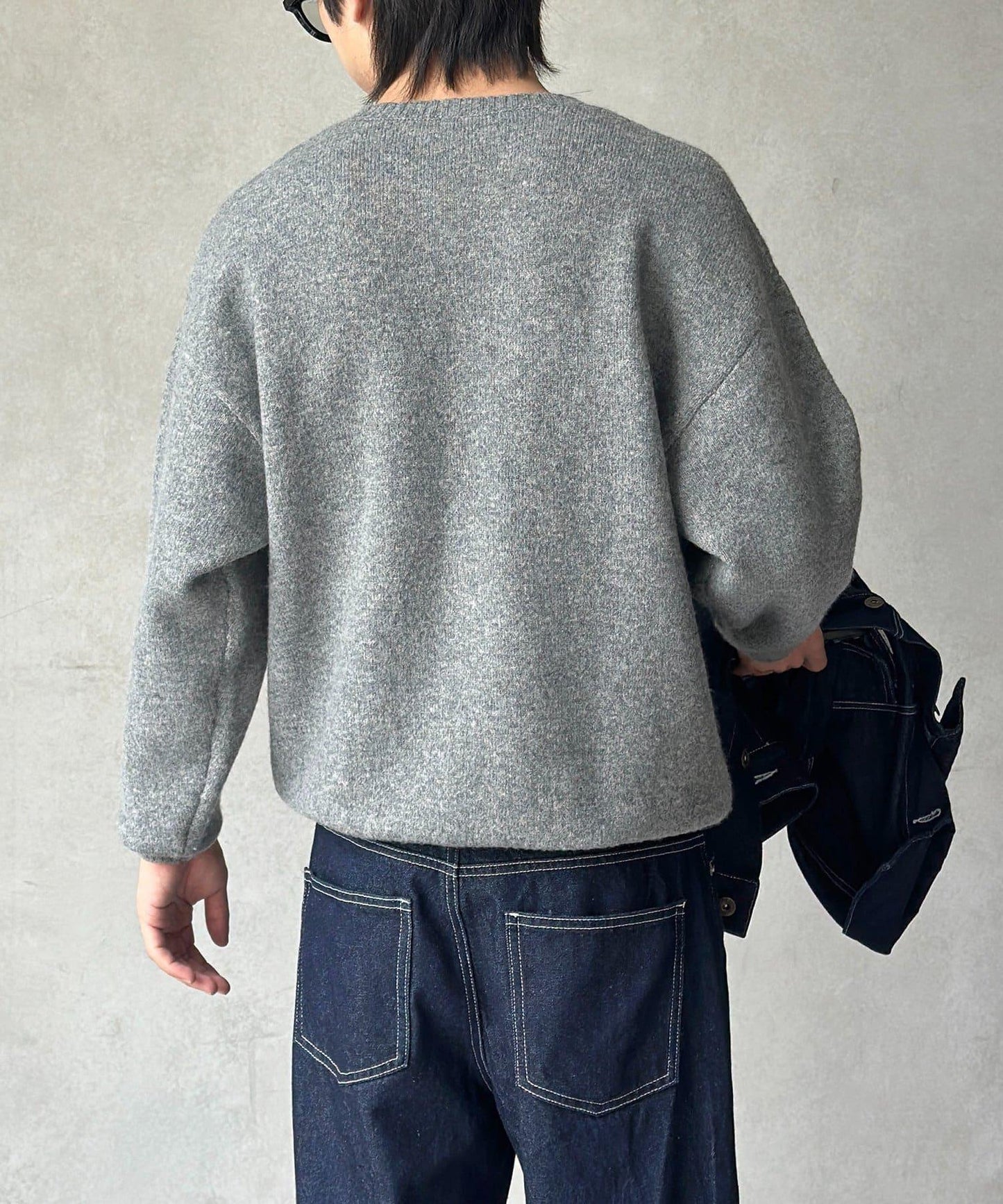 【U.S. POLO ASSN. 】V領針織套頭衫