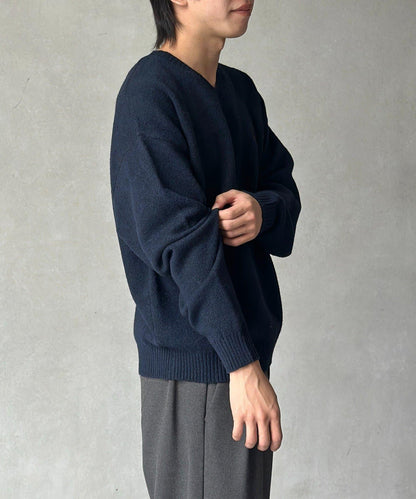 【U.S. POLO ASSN. 】V領針織套頭衫