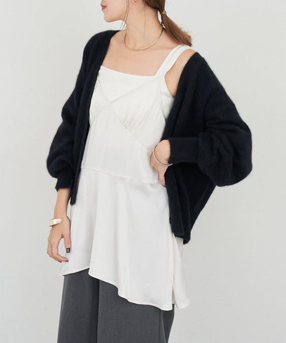 不規則下襬吊帶背心