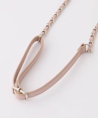 帶吊飾絎縫鉚釘迷你包