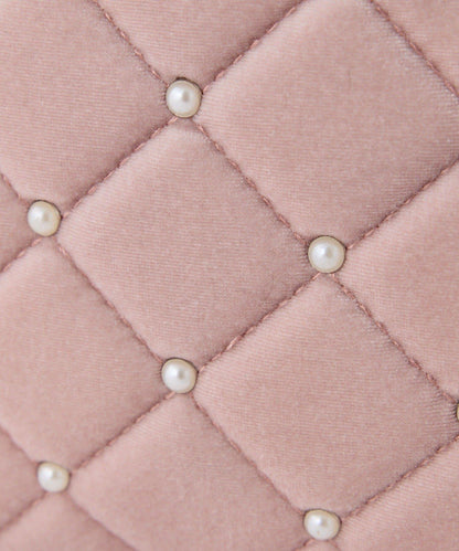 帶吊飾絎縫鉚釘迷你包