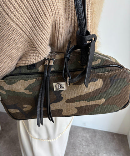 迷彩圖案方形包