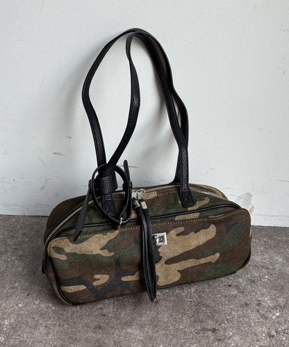 迷彩圖案方形包