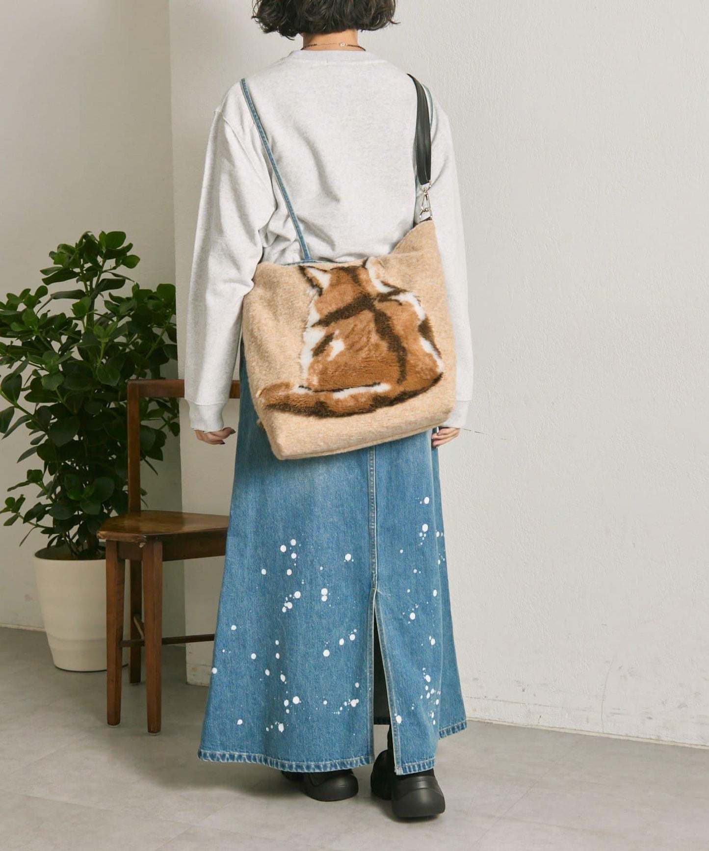 【TERESA CAMBI】特別款動物圖案托特包