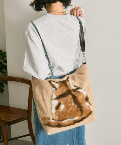 【TERESA CAMBI】特別款動物圖案托特包