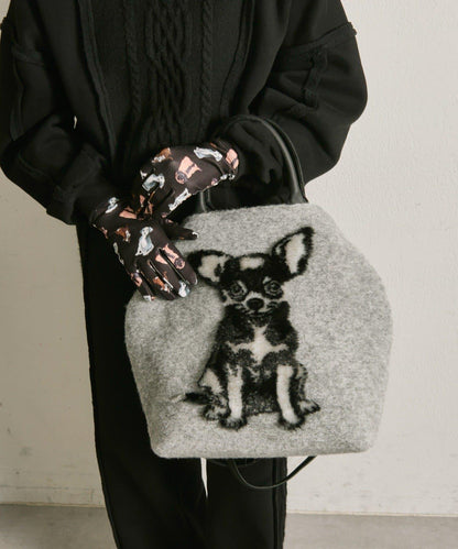 【TERESA CAMBI】特別款動物圖案托特包