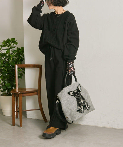 【TERESA CAMBI】特別款動物圖案托特包