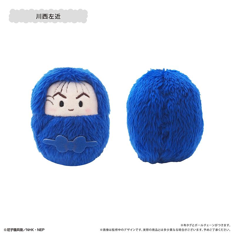 《忍者亂太郎》 軟萌掛件公仔 Vol.7【全套BOX／5個裝】