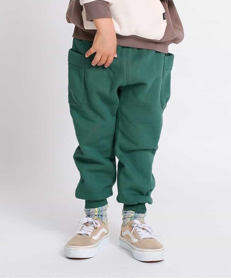 保暖材質寬鬆長袖T恤褲 10分褲