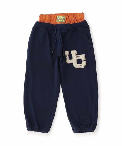 雙層腰休閒長褲 10分褲