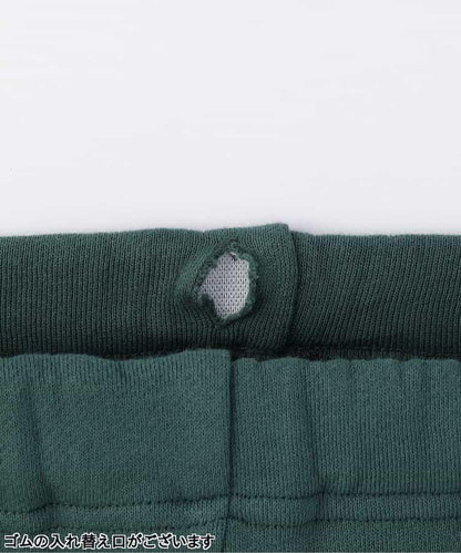 保暖材質寬鬆長袖T恤褲 10分褲