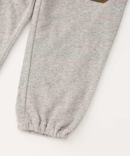 雙層腰休閒長褲 10分褲