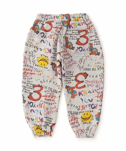 三色三款針織長褲 十分褲