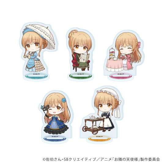 《關於我在無意間被隔壁的天使變成廢柴這件事》亞克力迷你立牌10/全套（共5種）（Q版角色插畫）【全套/5個裝】