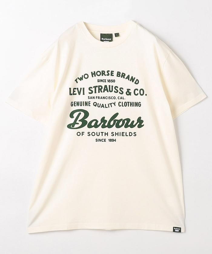 Levi's × Barbour 圖案印花T恤