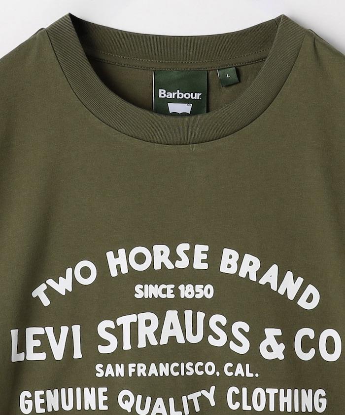 Levi's × Barbour 圖案印花T恤
