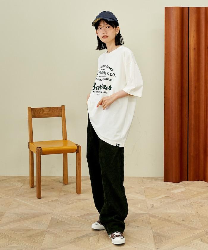 Levi's × Barbour 圖案印花T恤