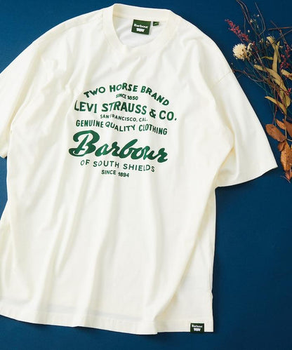 Levi's × Barbour 圖案印花T恤