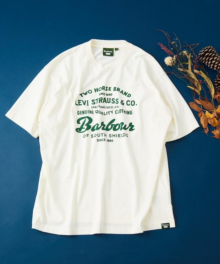 Levi's × Barbour 圖案印花T恤