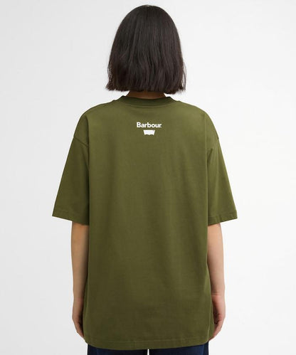 Levi's × Barbour 圖案印花T恤