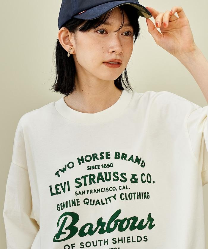 Levi's × Barbour 圖案印花T恤