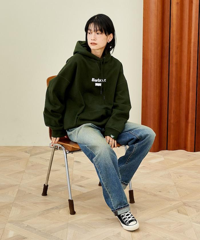 Levi's × Barbour 圖案連帽衛衣