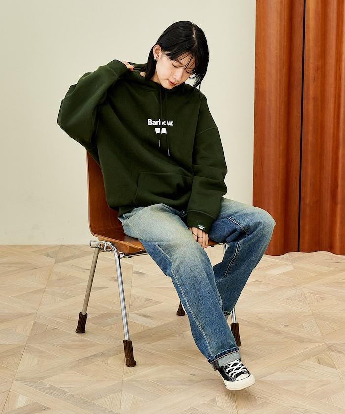 Levi's × Barbour 圖案連帽衛衣