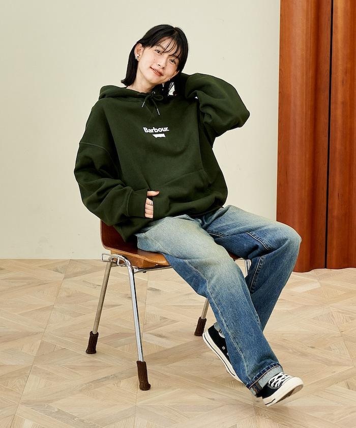 Levi's × Barbour 圖案連帽衛衣