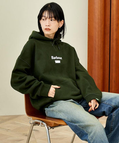 Levi's × Barbour 圖案連帽衛衣