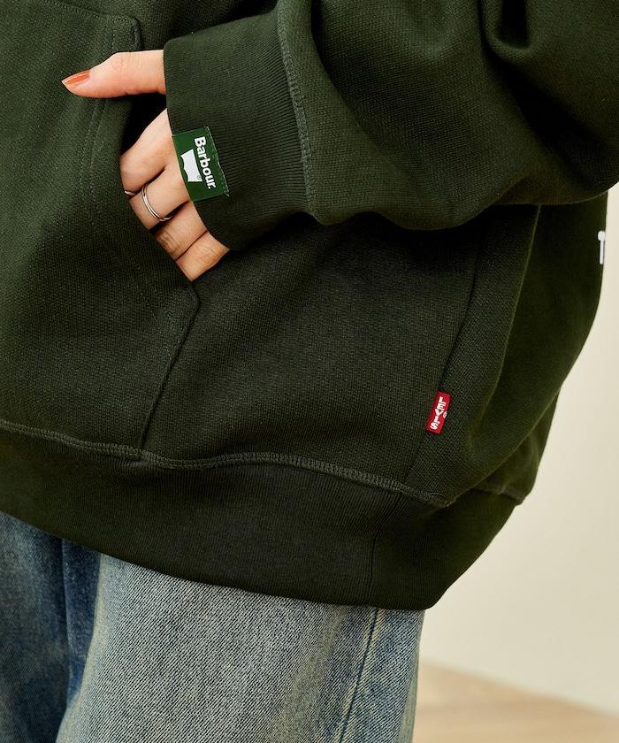Levi's × Barbour 圖案連帽衛衣