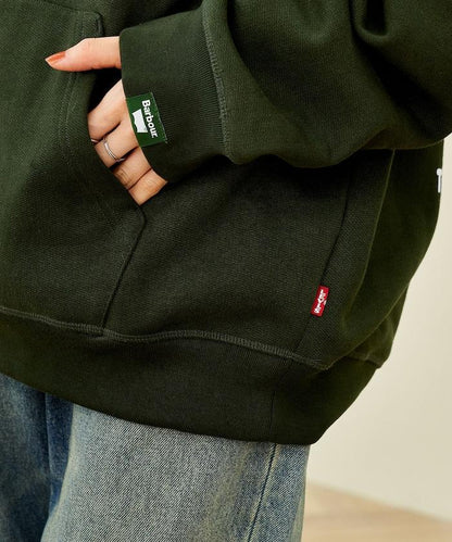 Levi's × Barbour 圖案連帽衛衣