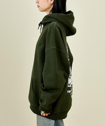 Levi's × Barbour 圖案連帽衛衣