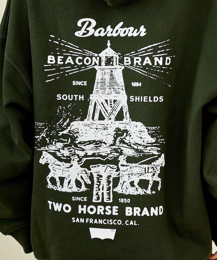 Levi's × Barbour 圖案連帽衛衣