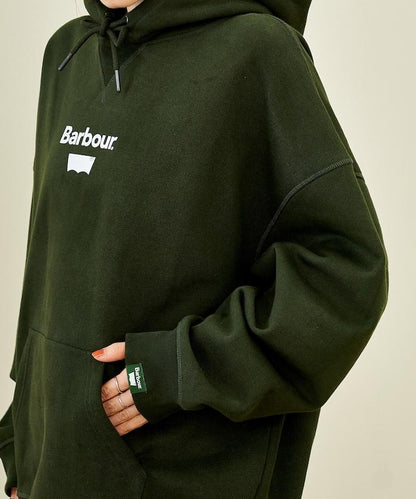 Levi's × Barbour 圖案連帽衛衣