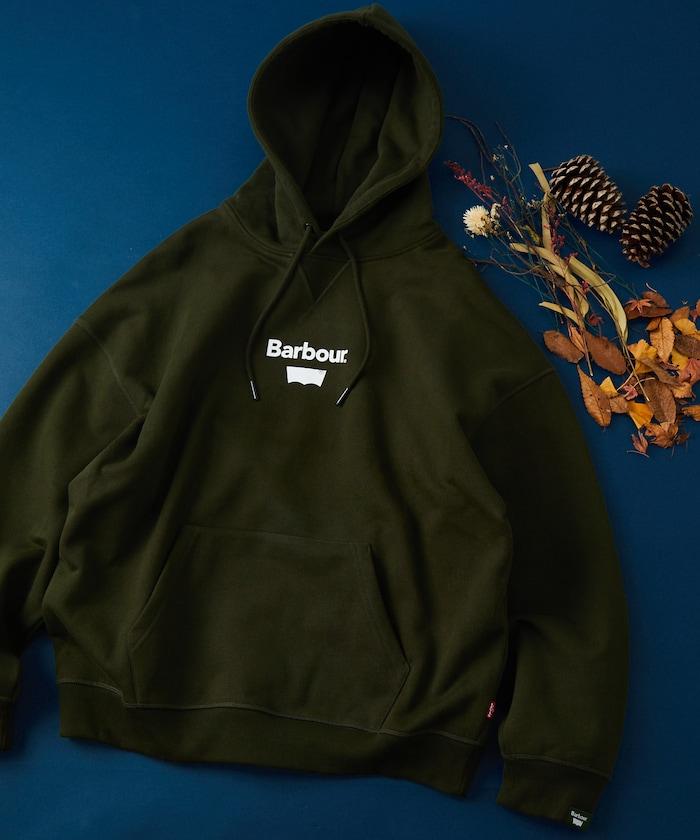Levi's × Barbour 圖案連帽衛衣