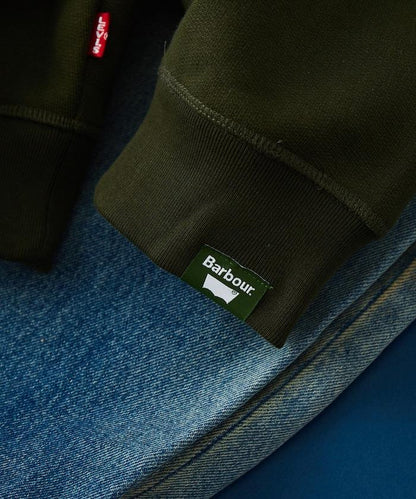 Levi's × Barbour 圖案連帽衛衣