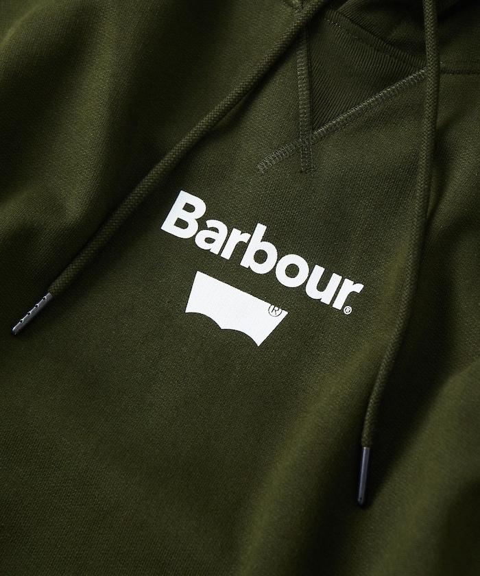 Levi's × Barbour 圖案連帽衛衣