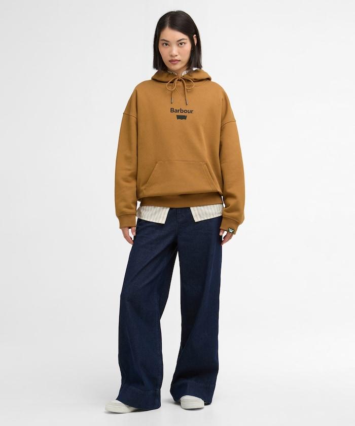 Levi's × Barbour 圖案連帽衛衣